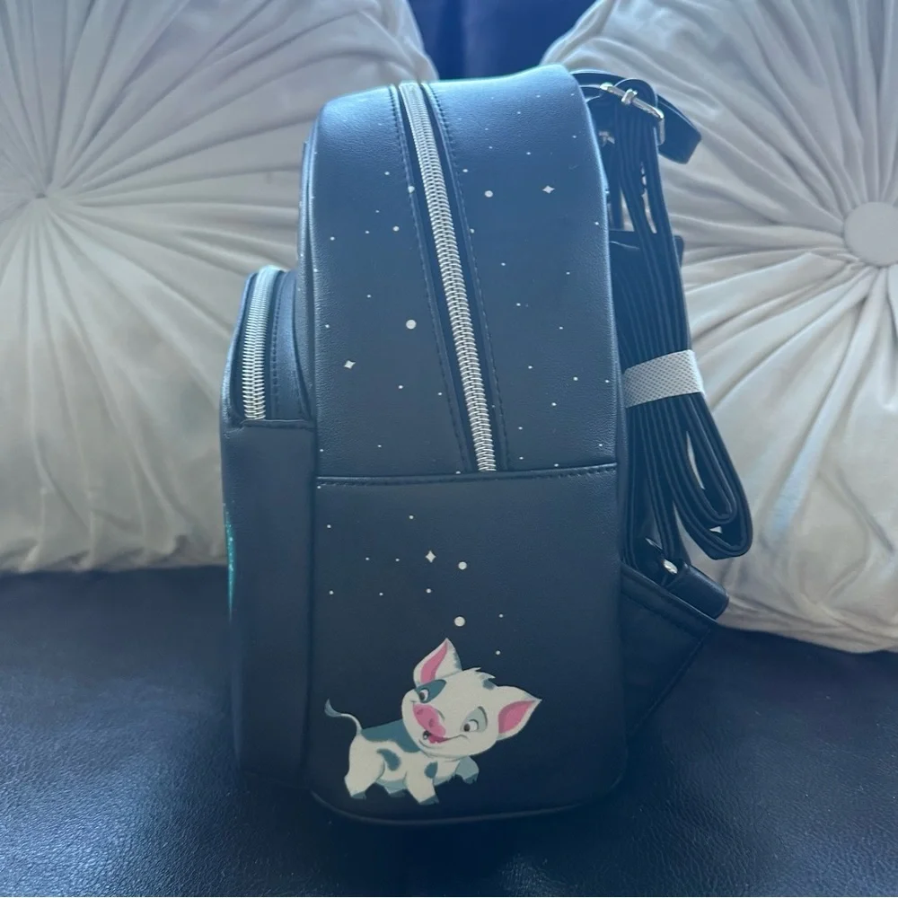 Disney Moana Heart of Te Fiti Mini Loungefly Backpack: NWT - Picture 4 of 14